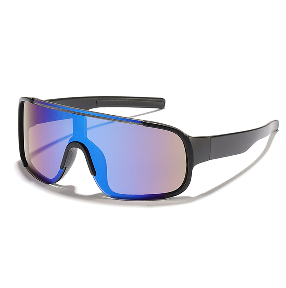 Damen Sportliche Shield-Sonnenbrille Brehn
