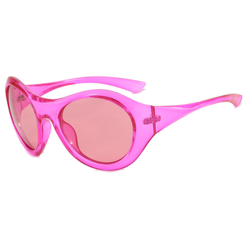 Damen Retro-inspirierte Sonnenbrille mit oversized Rahmen und schützenden Gläsern Brehn
