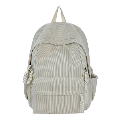 Texturierter Stoff Alltagsrucksack Brehn