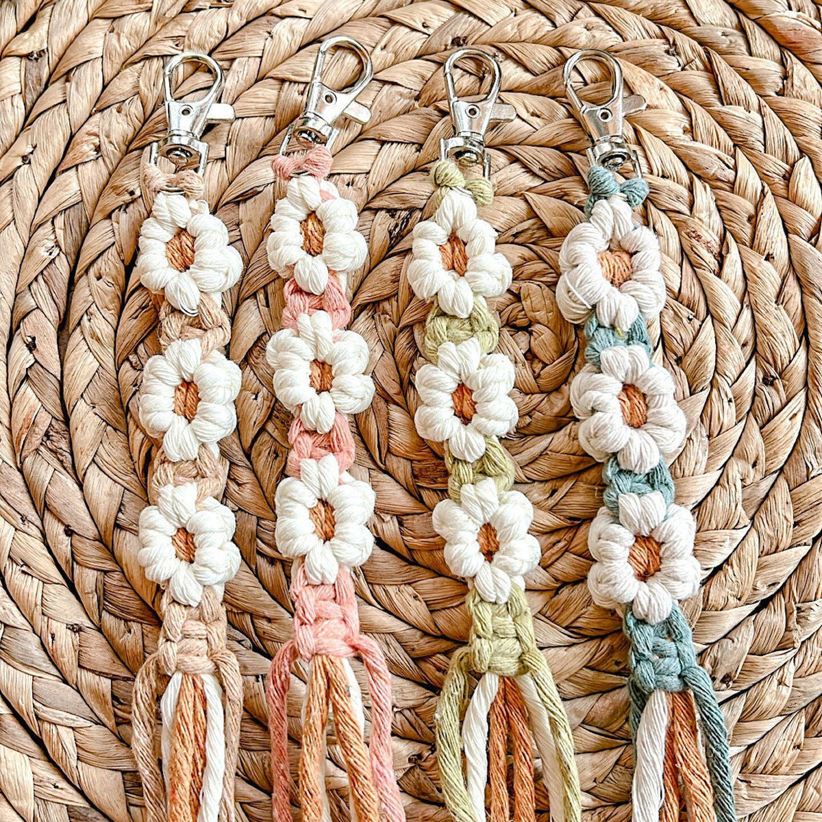 Macrame Quaste Schlüsselanhänger Brehn