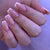 Kunstnagelset mit eleganten French-Tips und pflegenden Zubehörteilen Brehn