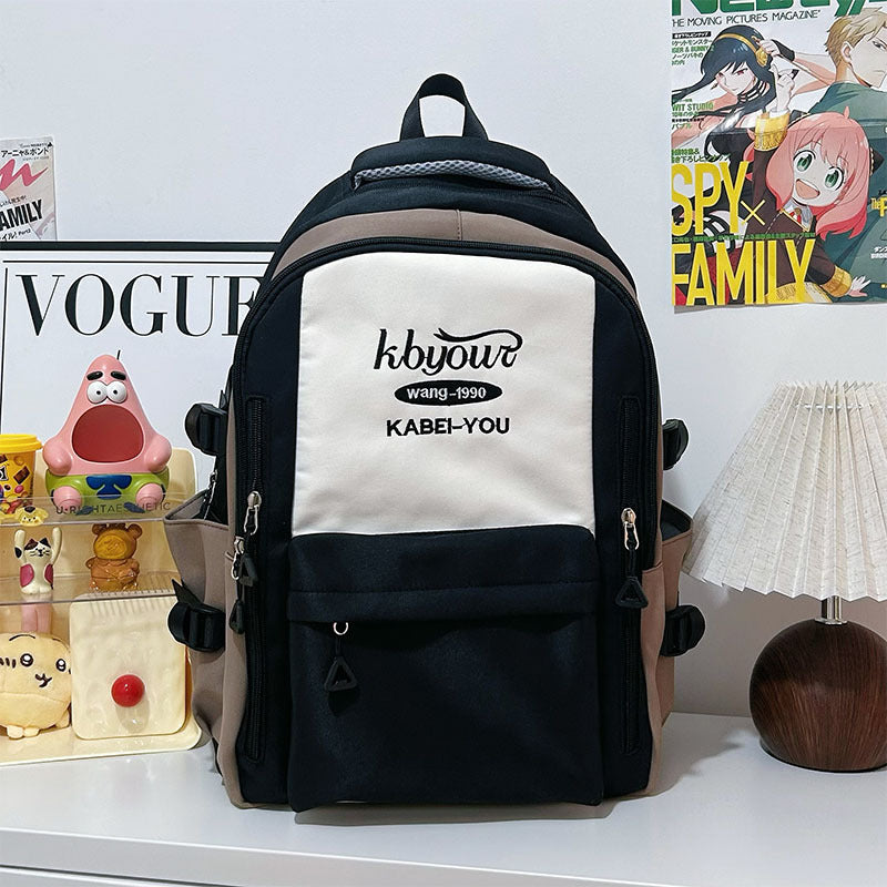 Stylischer gestickter Rucksack Brehn
