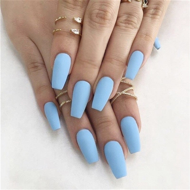 Matt-Finish Premium Nail Tips Brehn
