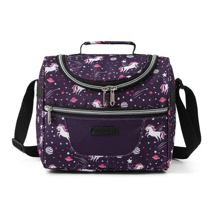 Damen Isolierte Kühltasche mit verspieltem Einhorn-Motiv Brehn