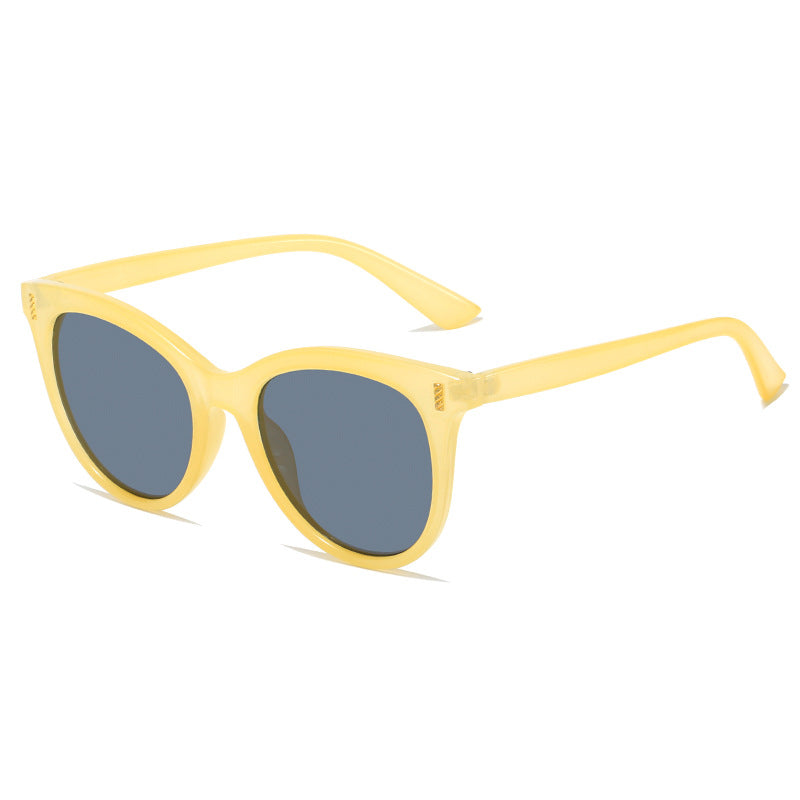 Damen modische Katzenaugen Sonnenbrille mit auffälligem Design Brehn