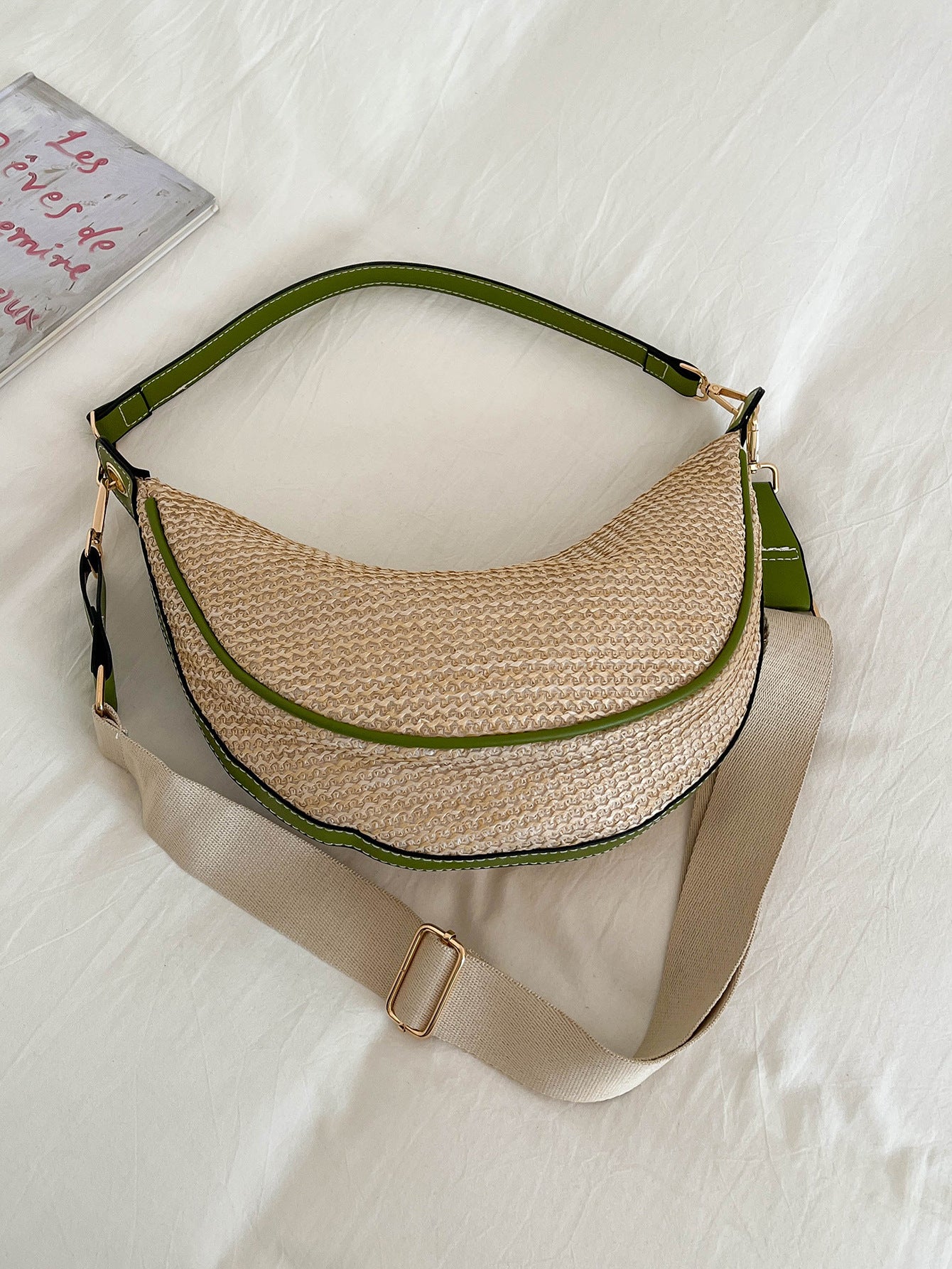 WoWoven-Gewebe-Crossbody-Tasche Brehn