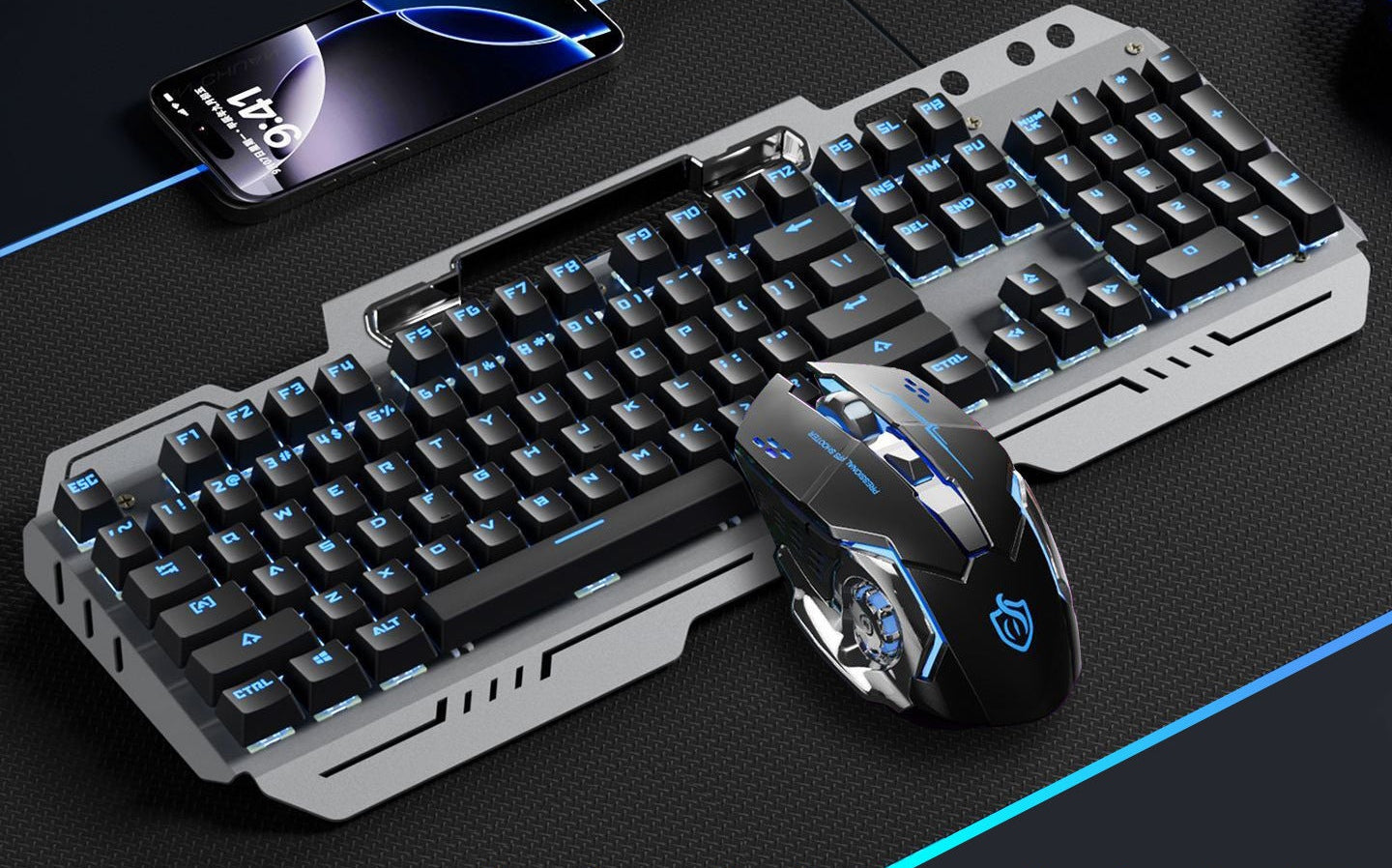 Gaming-Tastatur und Maus Set Brehn