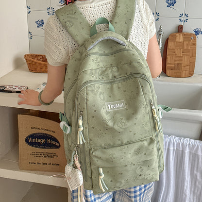 Stilvolle floral-geprägte Rucksack Brehn