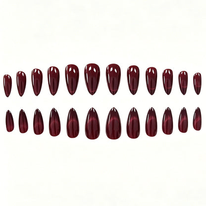 Premium Glänzende Stiletto-Nagelverzierungen Brehn
