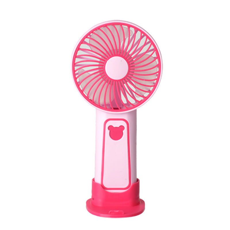Unisex Tragbarer Handventilator mit flexiblem Standfuß Brehn