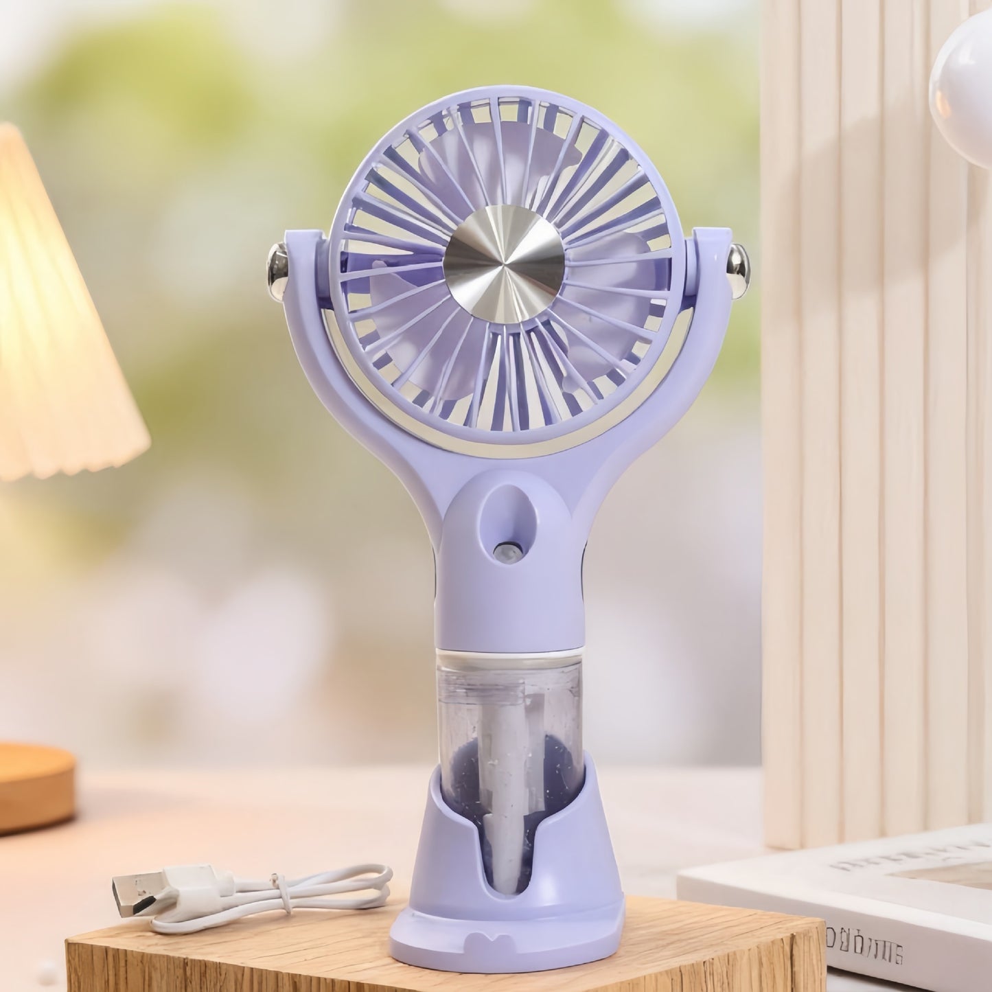 Damen Tragbarer Sprühventilator mit USB-Ladefunktion und ergonomischem Griff Brehn