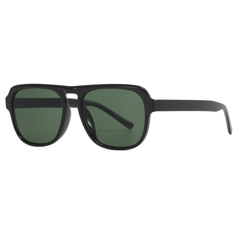 Damen moderne rechteckige Sonnenbrille mit polarisierenden Gläsern Brehn