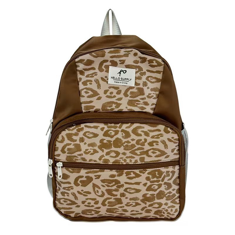 Lässiger Tierdruck-Rucksack Brehn