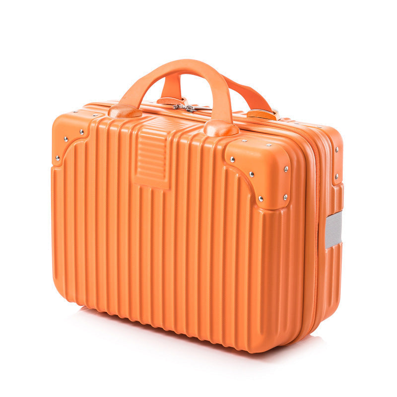 hartschalen kosmetik reisetasche mit doppelten obergriffen und verstärkten eckenprotektoren Brehn