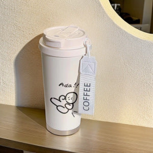 Damen Isolier-Trinkbecher mit süßem Hello Kitty Design Brehn