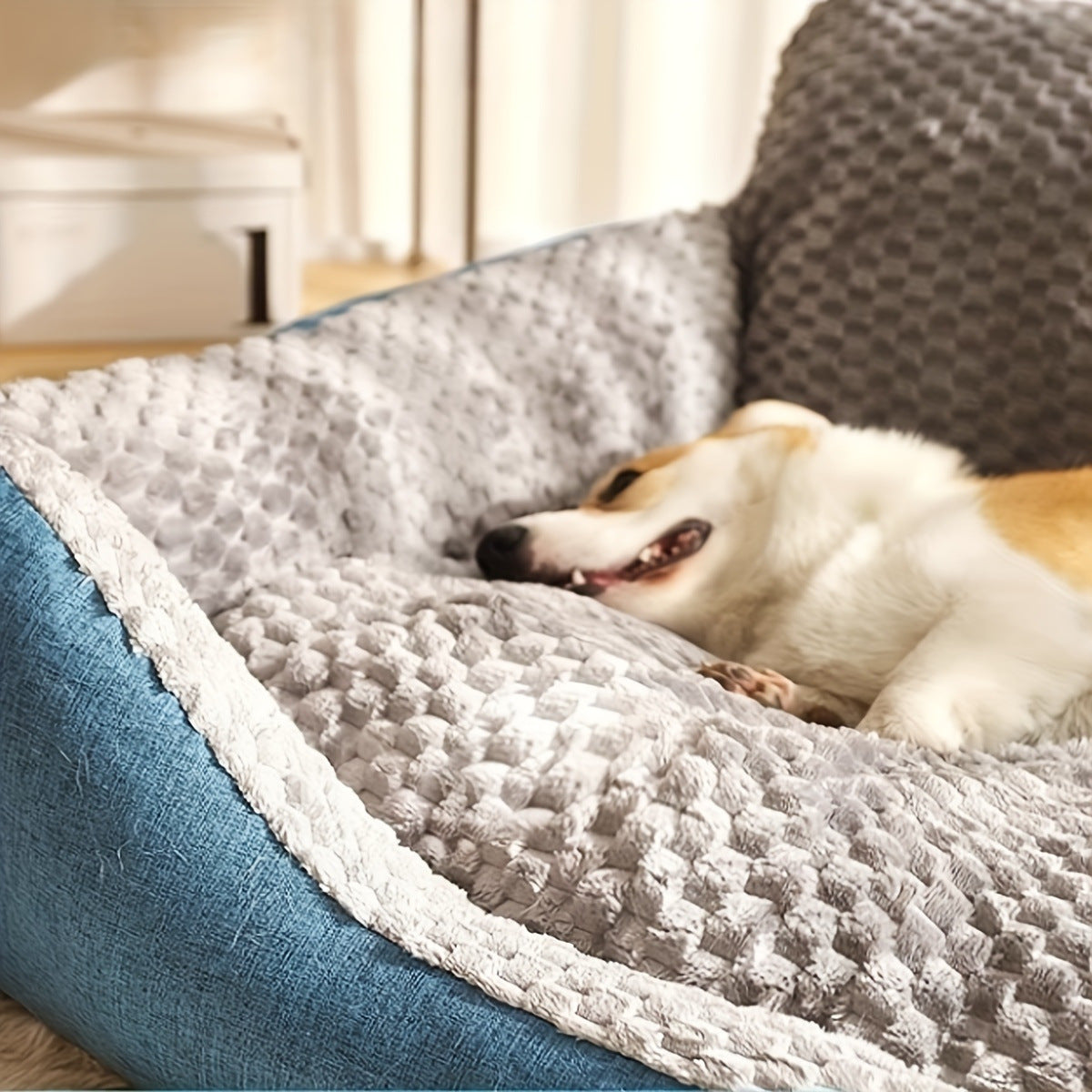 Plüsch Nestendes Hundebett