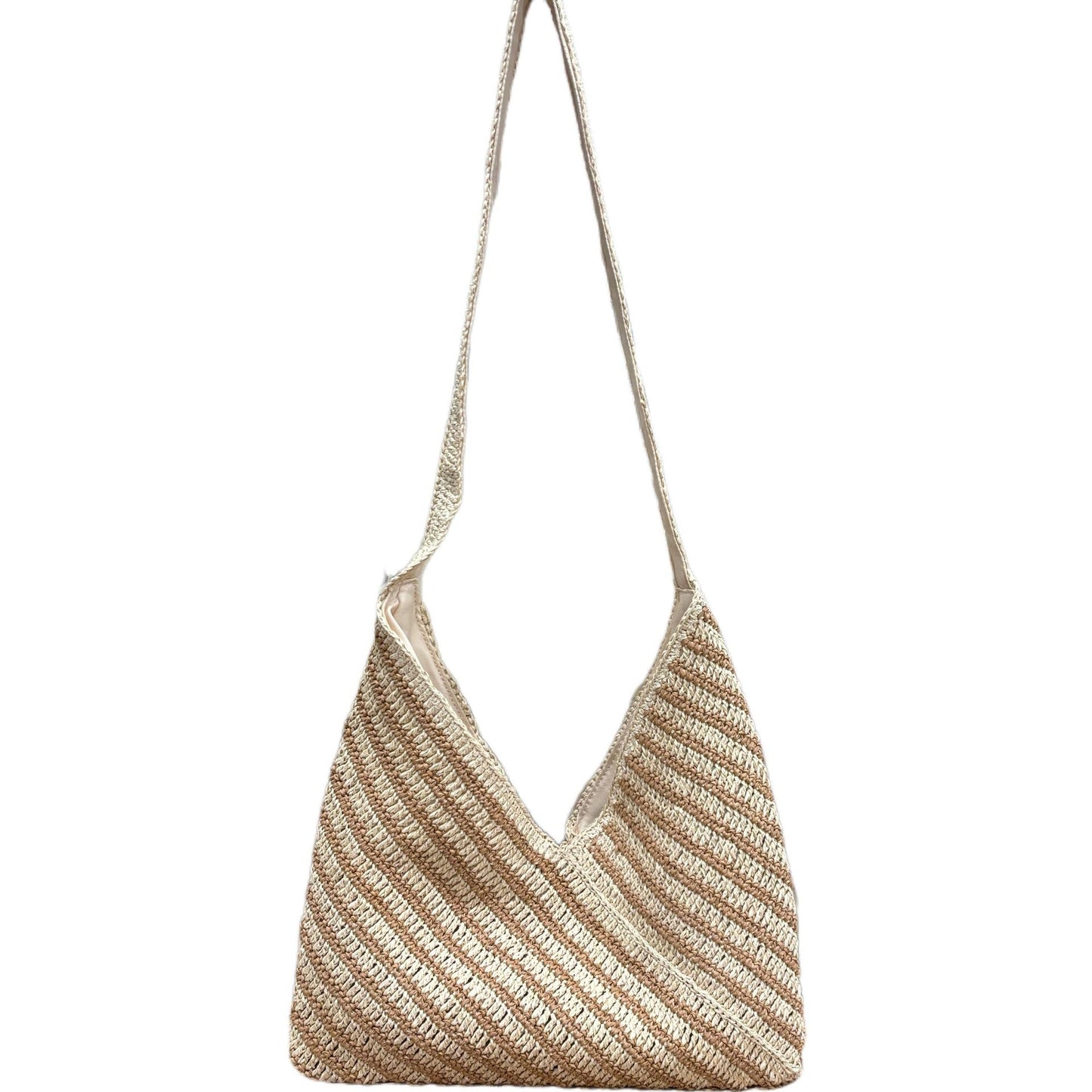 Schultertasche Aus Handgewebtem Material Brehn