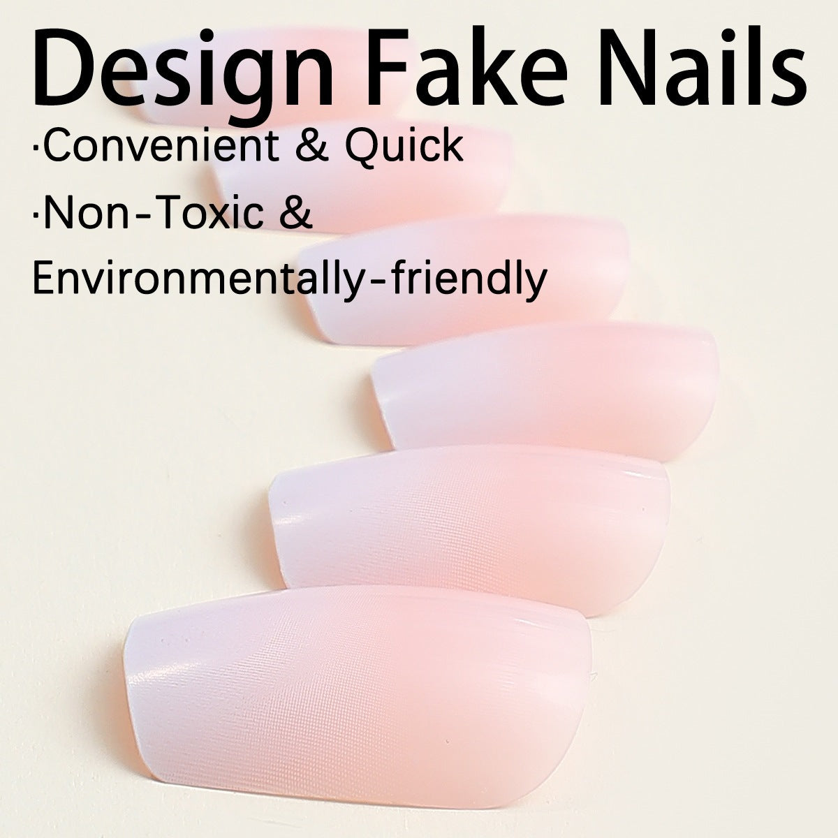 Kunstnagelset mit stylischen Ombre-Effekten und pflegeleichten Designs Brehn