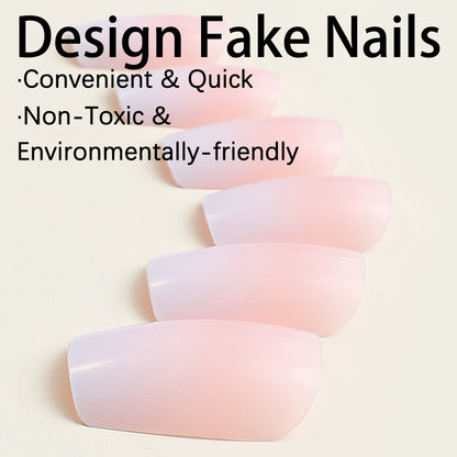 Kunstnagelset mit stylischen Ombre-Effekten und pflegeleichten Designs Brehn