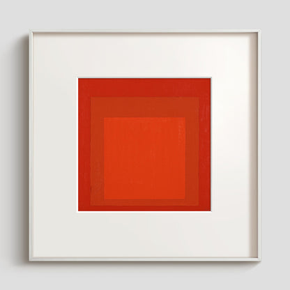 Geometrische abstrakte gerahmte Wanddekoration