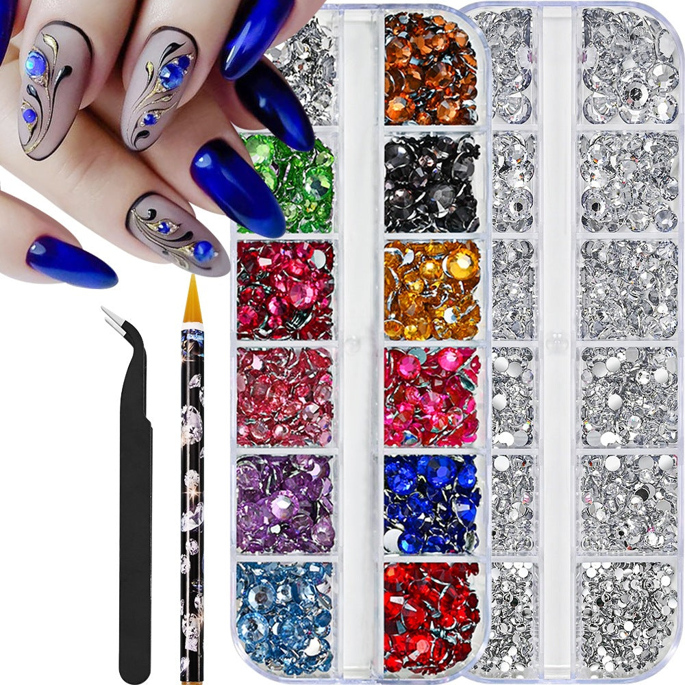 Nagelkunst Edelstein Dekorationsset