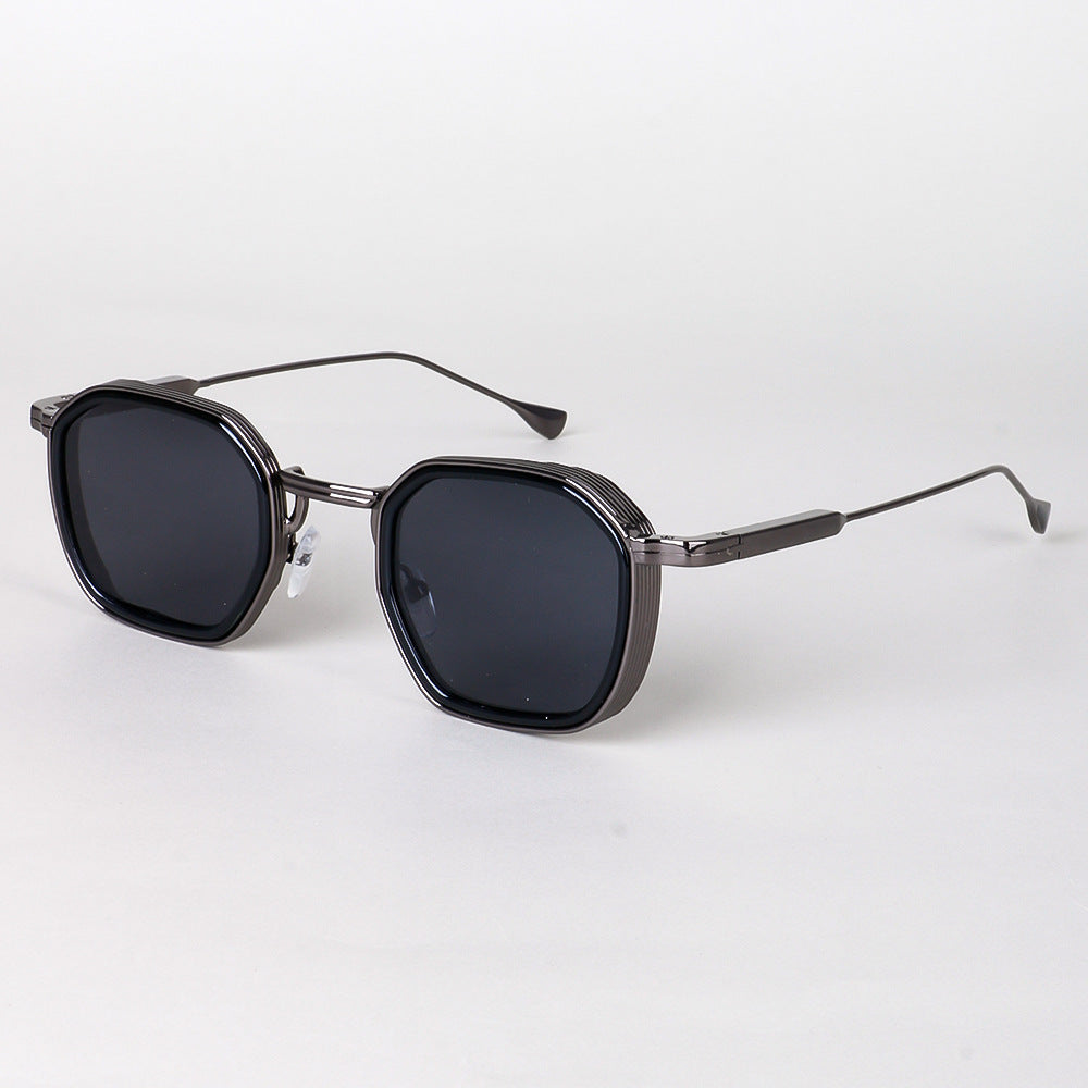Damen stylische Sonnenbrille im modernen achteckigen Design mit hochwertigen polarisierten Gläsern Brehn