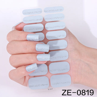 Elegante Nagelkunst Aufkleber