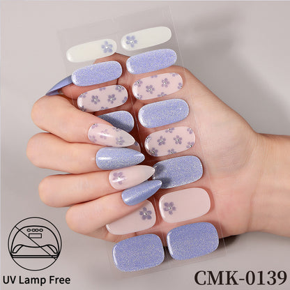 Elegante Ombre-Nagelsticker