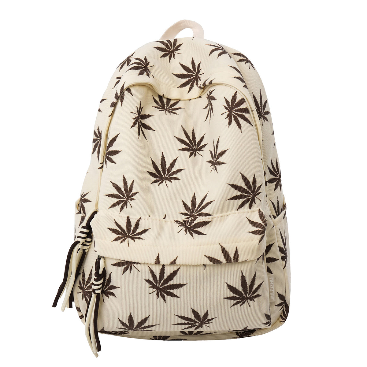 Stylische Blattmuster-Rucksack Brehn