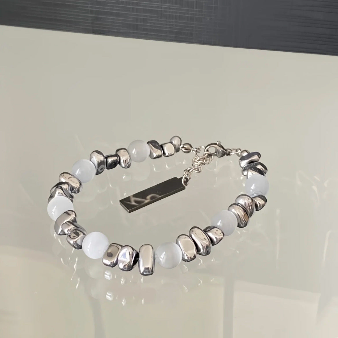 Elegante Perlen Charme Armband Brehn