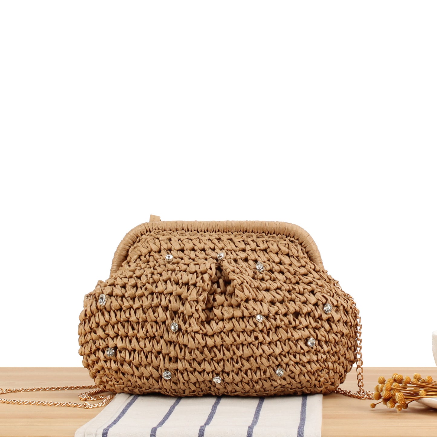 Elegante Handgefertigte Clutch Brehn