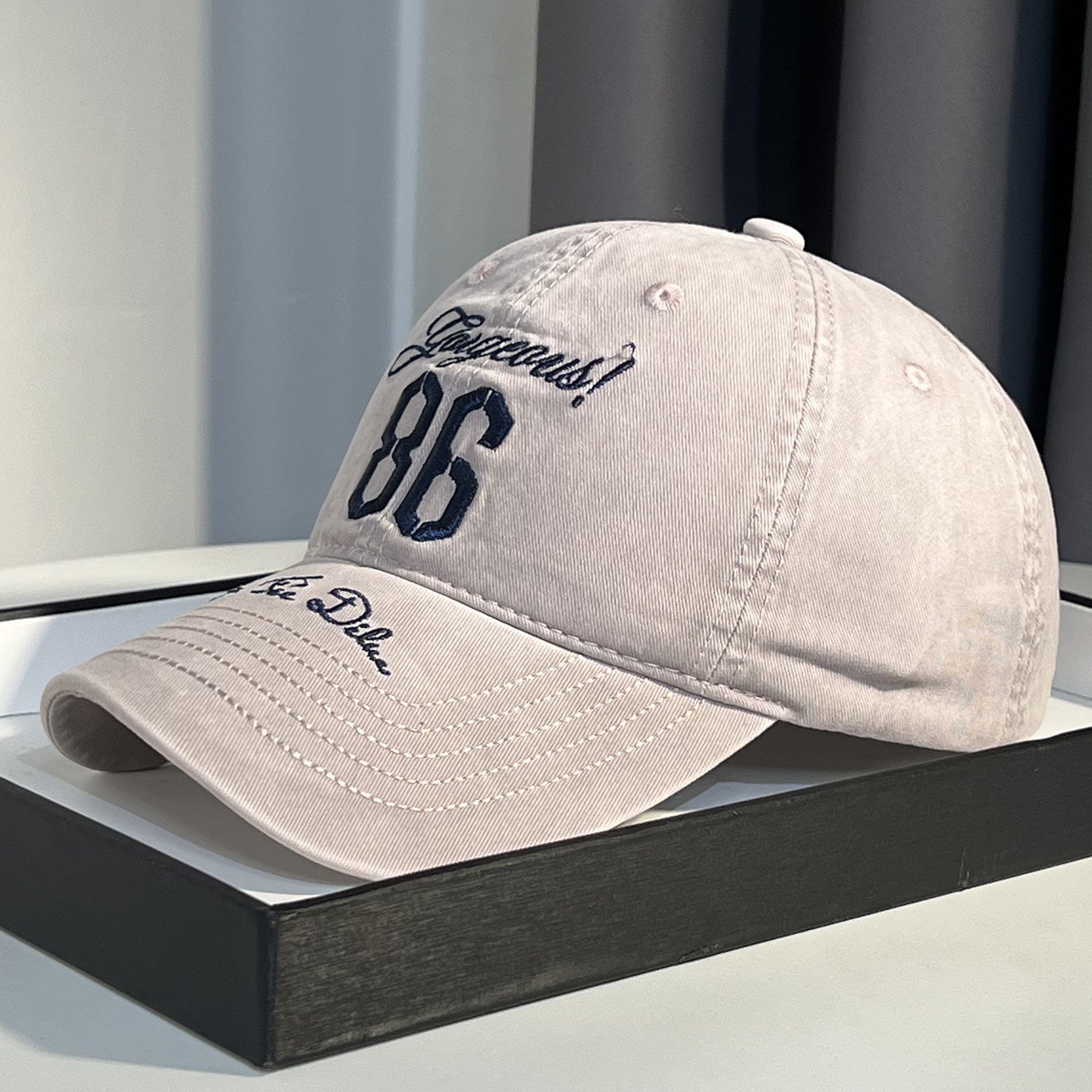 Herren Vintage-inspirierte distressed Baseballmütze Brehn