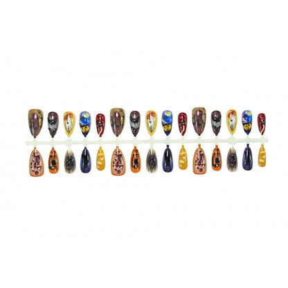 Themen Halloween Dekorative Press-On Nagelset