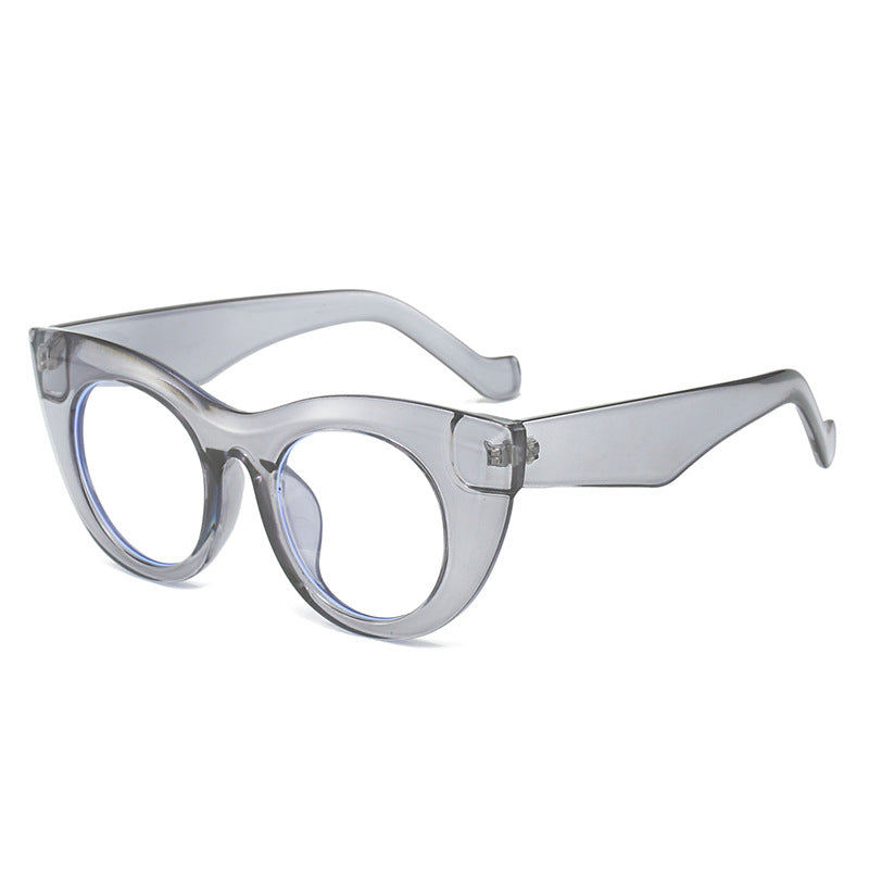 Damen Cat-Eye Sonnenbrille mit breitem Rahmen und UV-Schutz Brehn