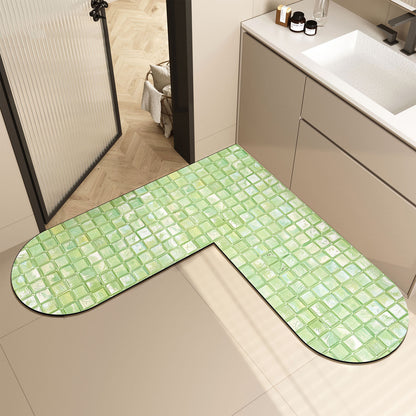 Memory Foam U-förmige Badmatte