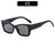 Modische, kantige Sonnenbrille