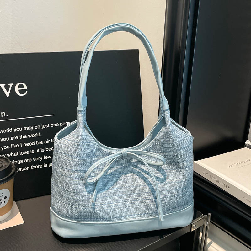 Elegante Bow-Akzent Tragetasche