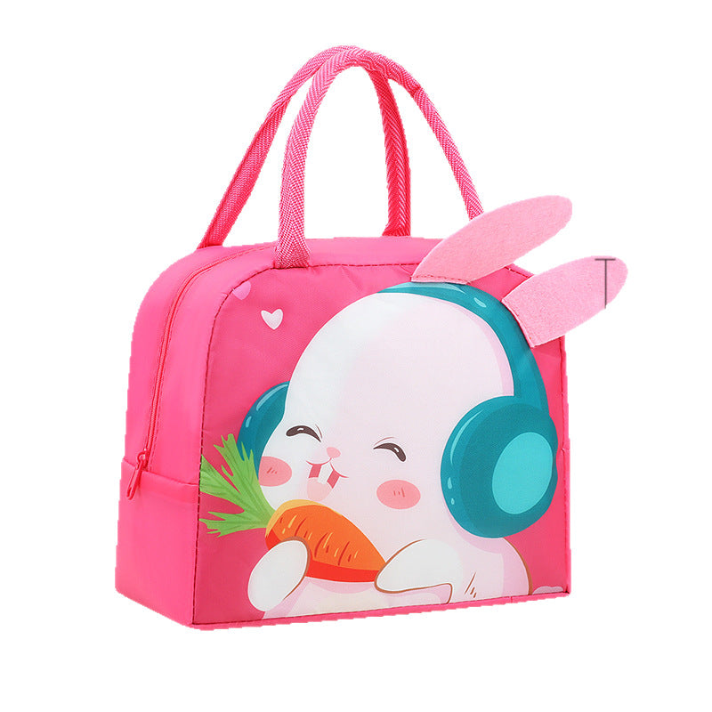 Spaß Kaninchen-Themen Isolierte Lunch Tasche Brehn