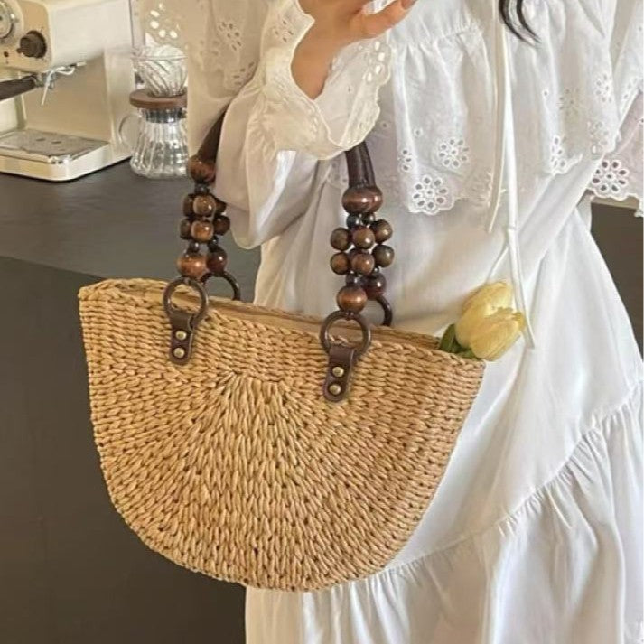 Trendige Geflochtene Handtasche Brehn