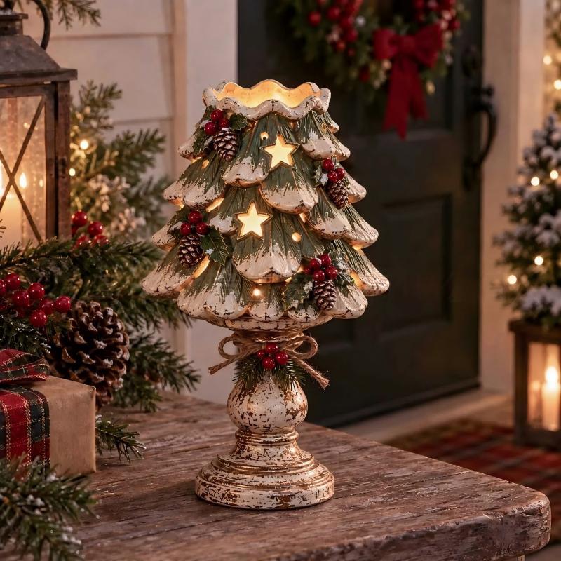 Dekorative Nussknacker-Tischlampe Brehn