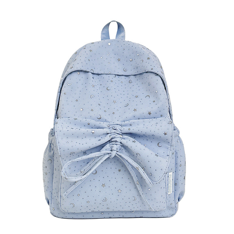Sternenprint Schleifen-Detail Rucksack Brehn