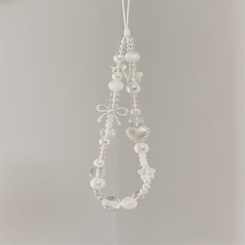 Elegante Perlen Brillen Kette Brehn