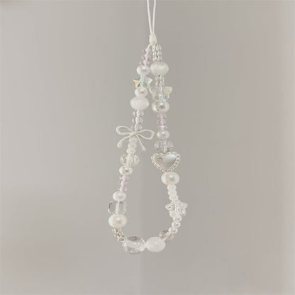 Elegante Perlen Brillen Kette Brehn