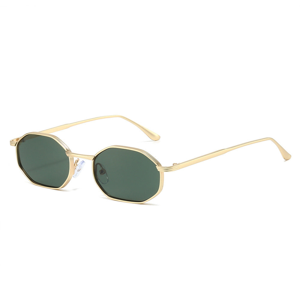 Retro Geometrische Sonnenbrille Brehn