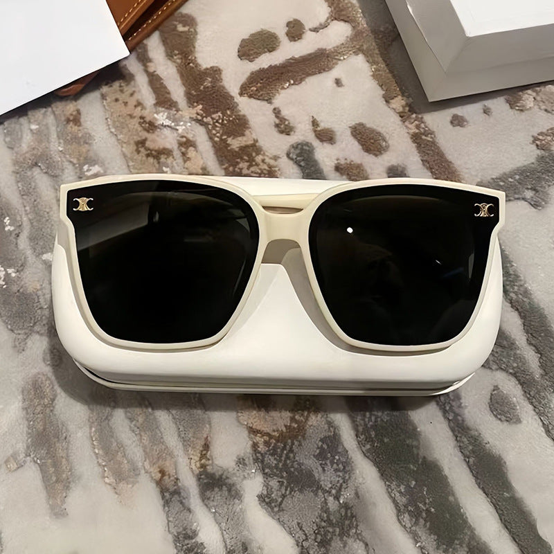 Damen modische quadratische Sonnenbrille mit hochwertigen, farbwechselnden Gläsern Brehn