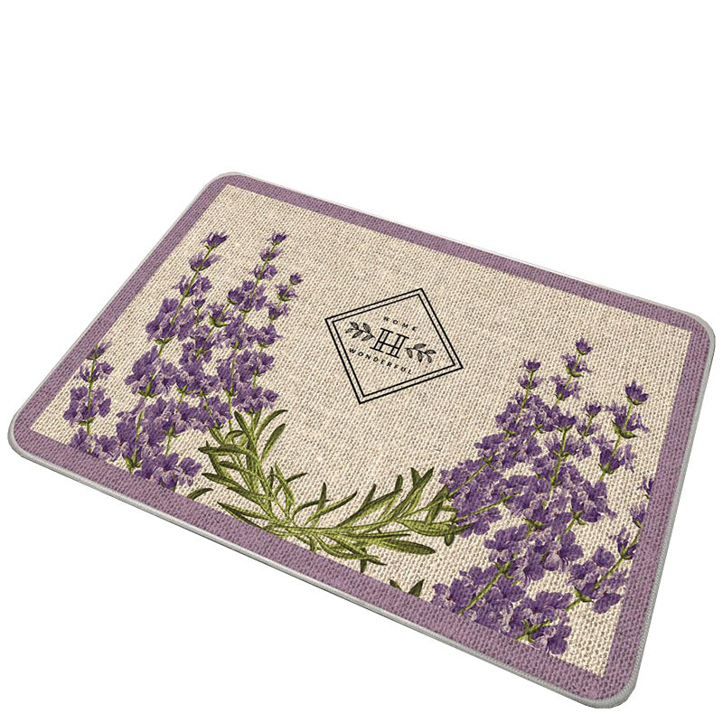 Dekorativer Floral Willkommensmatte Brehn