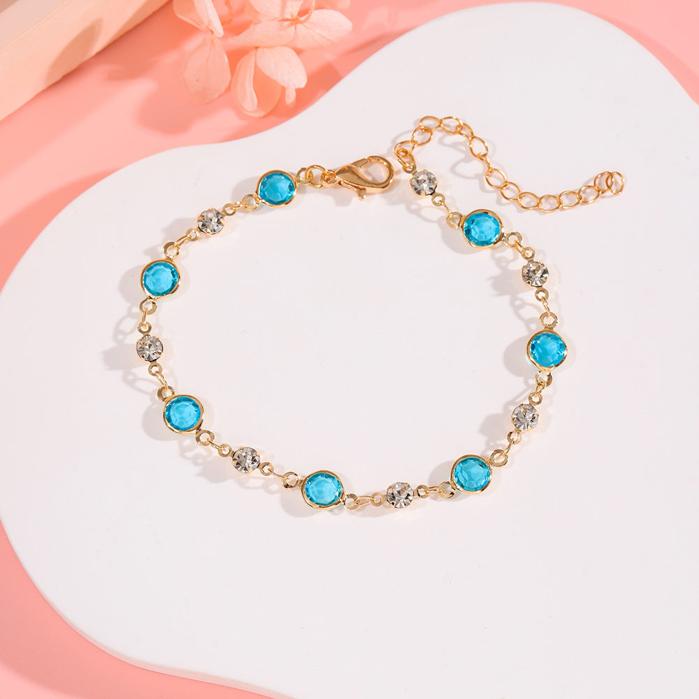 Elegante mit Kristallen verzierte Armband Brehn