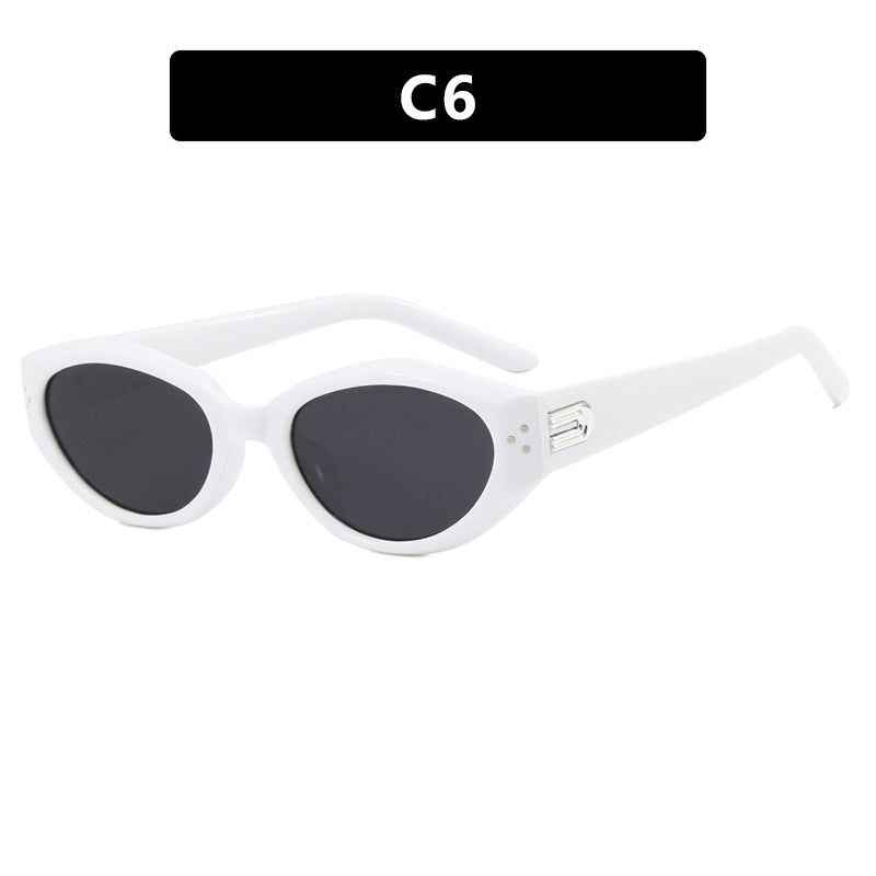 Damen Cat-Eye Sonnenbrille mit elegantem Kunststoffrahmen Brehn