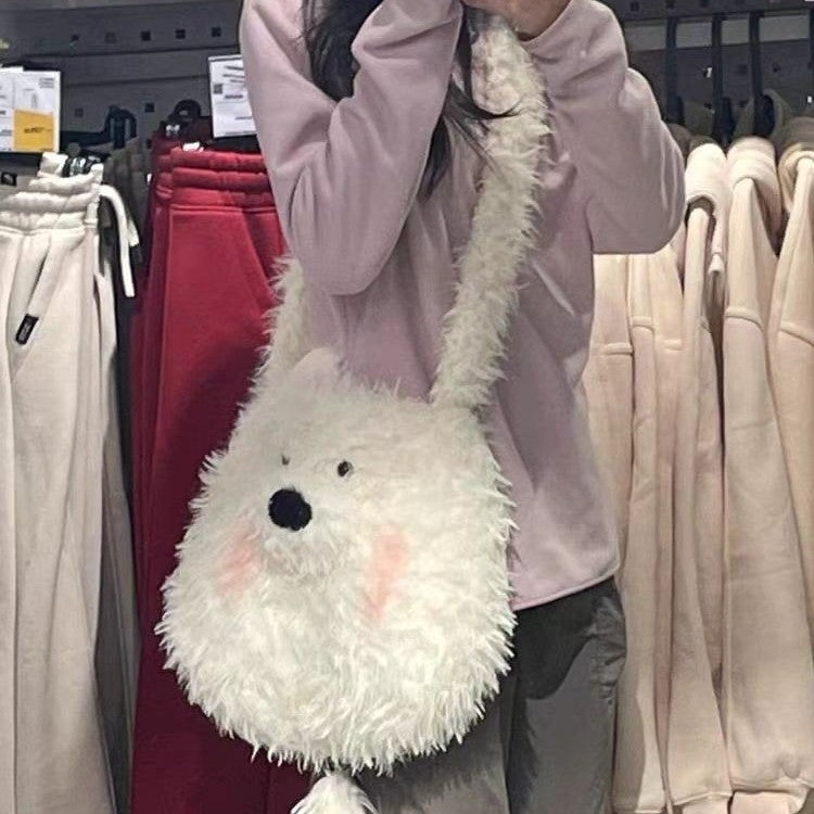 Flauschiger Umhängetasche Brehn