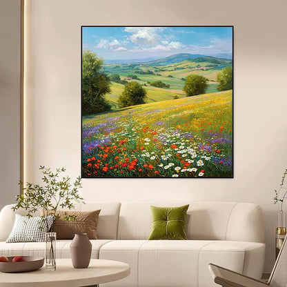 Lebendige Landschaft Leinwand Wandkunst